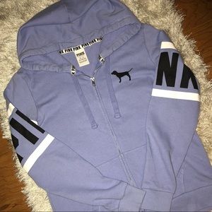 TODAY ONLY! VS PINK Full Zip Hoodie - XS